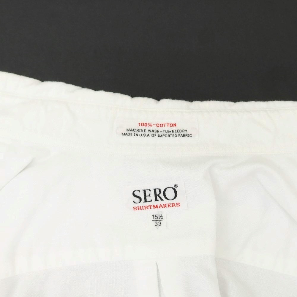 [Used] SERO Cotton Button-down Casual Shirt White [33] [Condition Rank C] [Men&