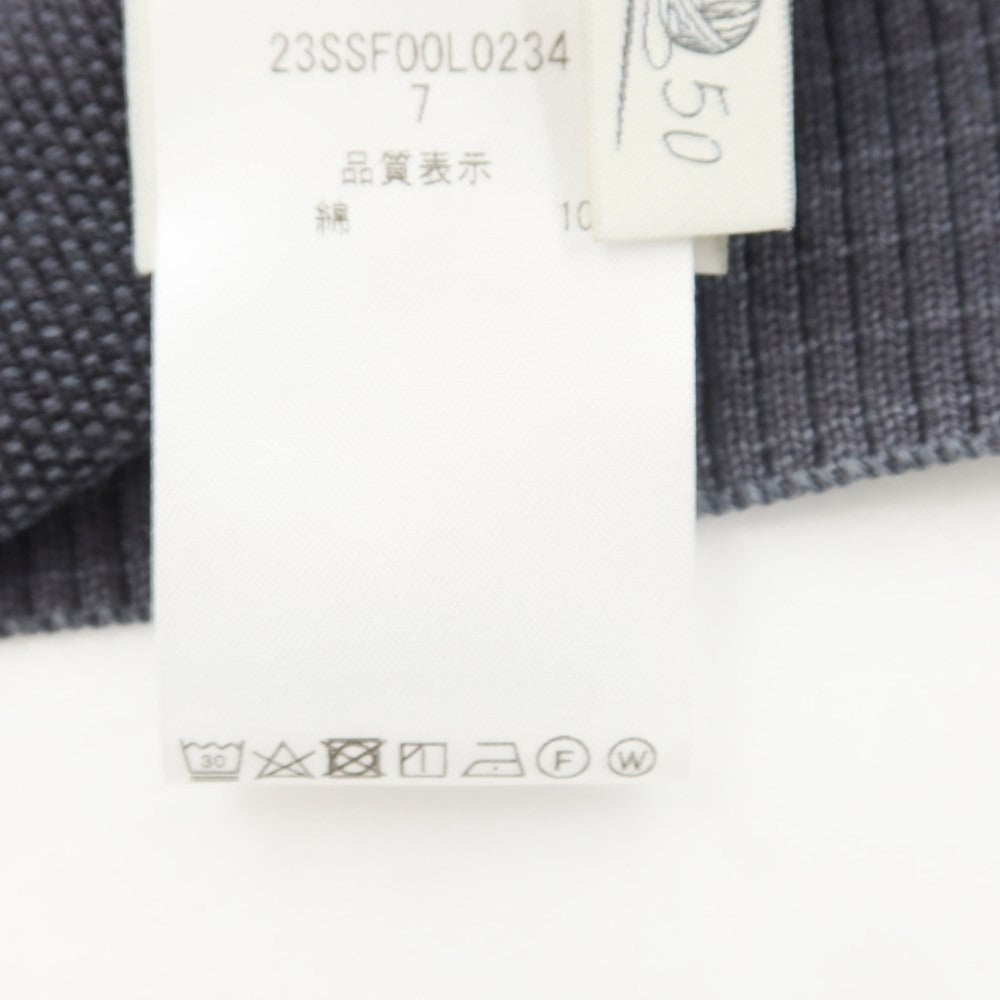 [Used] ACCA NOVE CINQUETRE H953 Cotton Zip-up Cardigan Charcoal [50] [Condition Rank B] ​​[Men&