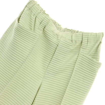 [Used] HOMME PLISSE ISSEY MIYAKE Spring/Summer 2024 Pleated cropped wide pants Pastel green [Size not specified (L size)] [GRN] [S/S] [Condition rank A] [Men&