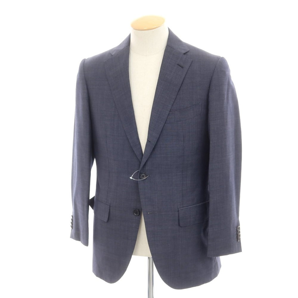 [Used] SHIPS wool tailored jacket, navy x light gray [44] [Condition rank D] [Men&