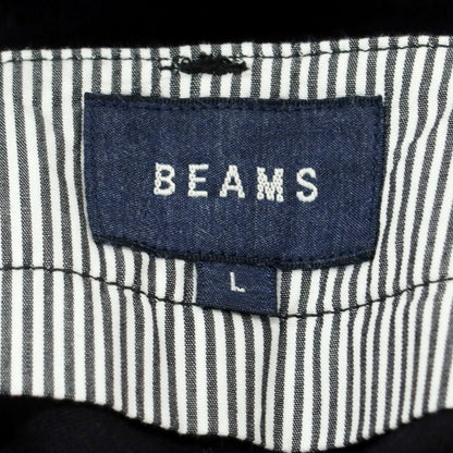 【中古】ビームス BEAMS ストレッチコットン カジュアルスラックスパンツ ブラック【サイズL】【BLK】【A/W】【状態ランクB】【メンズ】【758995】