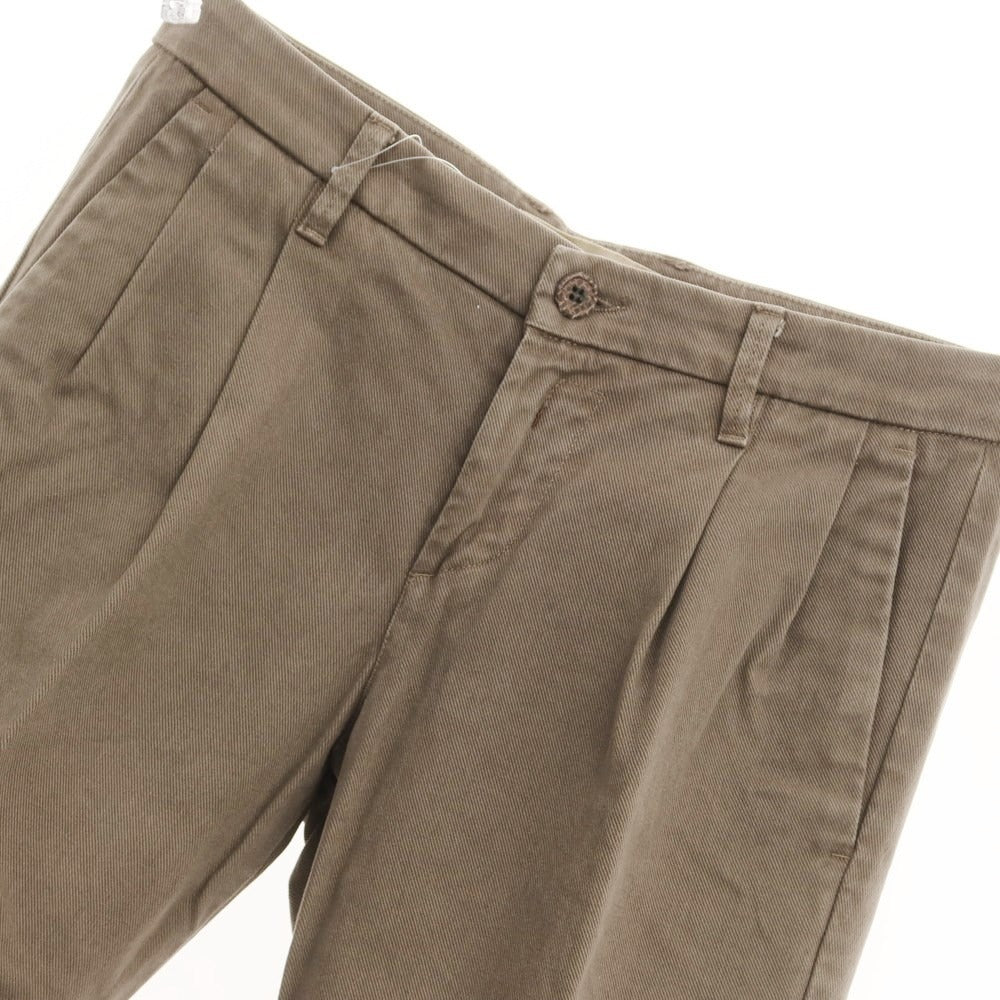 [Used] Chiplus C+ Stretch Cotton Twill Casual Slacks Pants Brown [Size 30] [BRW] [S/S] [Condition Rank C] [Men&