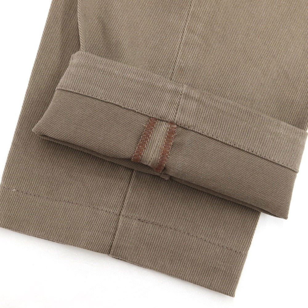 [Used] Chiplus C+ Stretch Cotton Twill Casual Slacks Pants Brown [Size 30] [BRW] [S/S] [Condition Rank C] [Men&