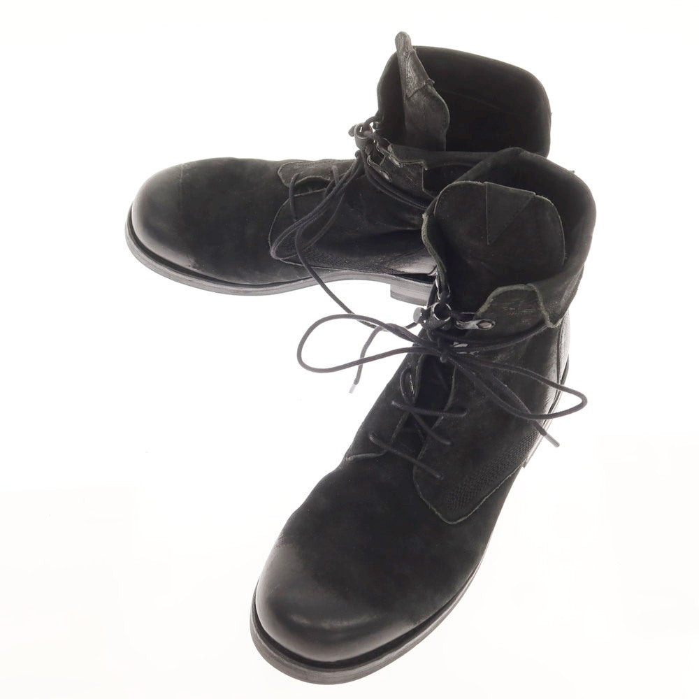 [Used] DENHAM the last conspiracy x DENHAM DANEMICA BOOT Leather lace-up boots Black [40] [Condition rank B] ​​[Men&