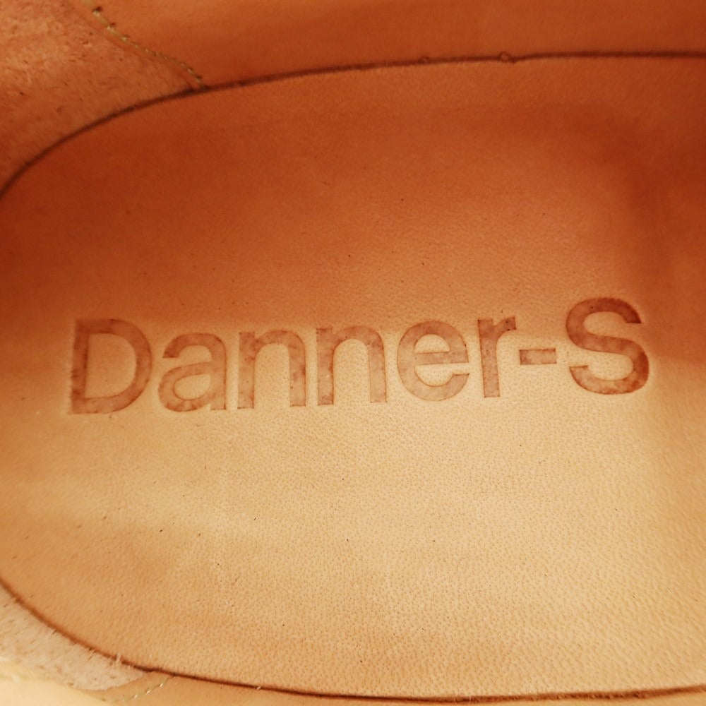 【中古】【未使用】ダナーエス DANNER-S new low cut post man ガラスレザー シングルモンク シューズ ブラック【 6 1/2 】【 状態ランクS 】【 メンズ 】