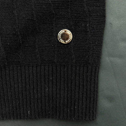 [Used] Les Copains Cotton Acrylic Wool Turtleneck Pullover Knit Black [Size L] [BLK] [S/S] [Condition Rank C] [Men&