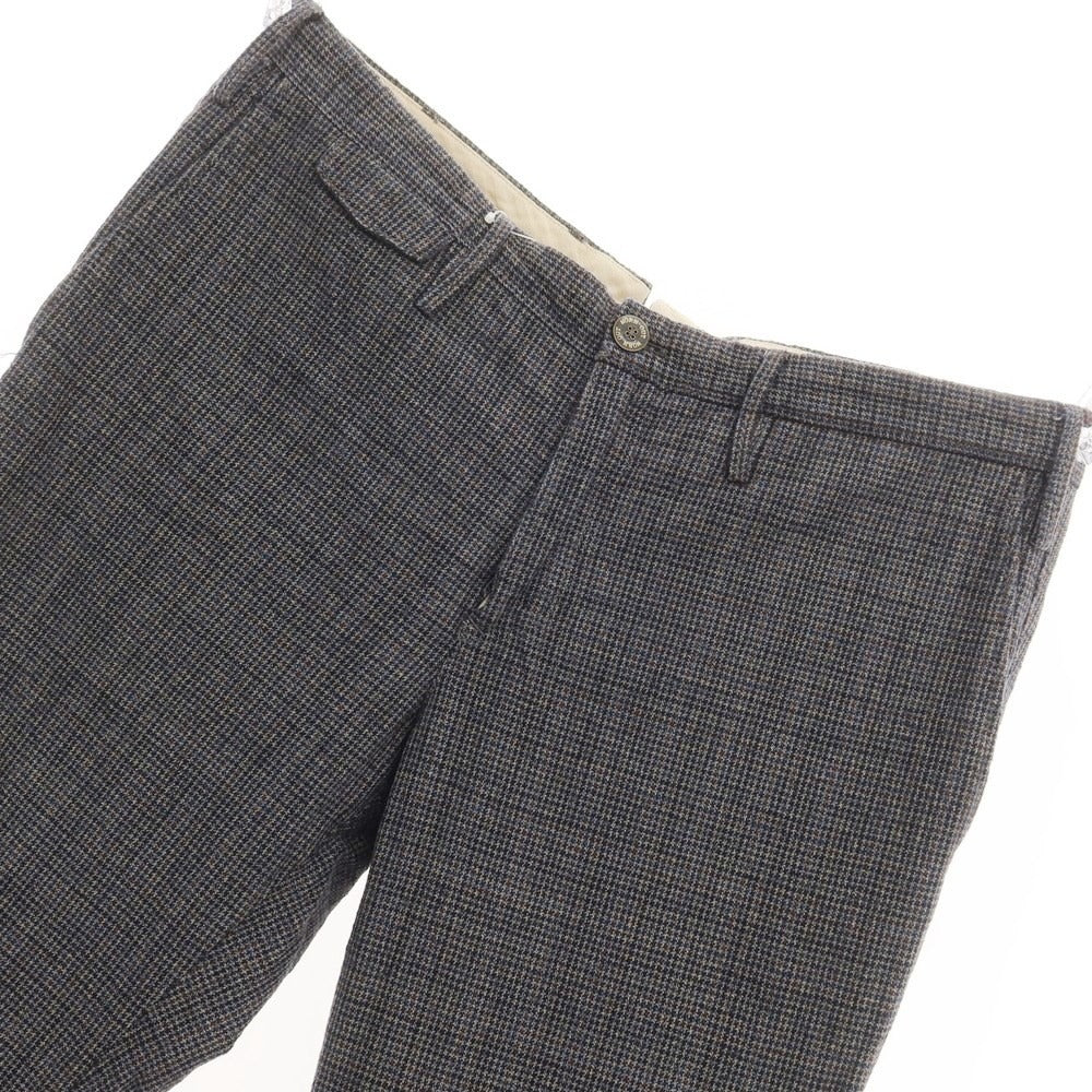 [Used] PT01 Cotton Check Casual Slacks Pants Blue [Size 36] [BLU] [S/S] [Condition Rank B] ​​[Men&