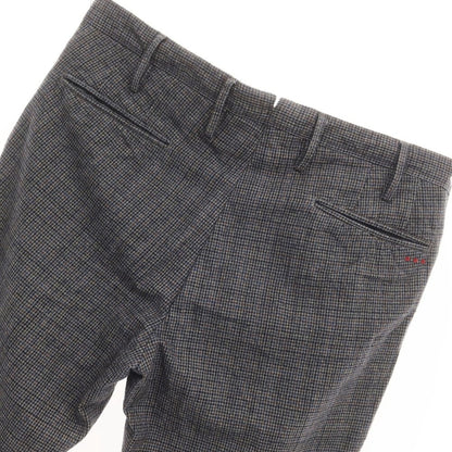 [Used] PT01 Cotton Check Casual Slacks Pants Blue [Size 36] [BLU] [S/S] [Condition Rank B] ​​[Men&