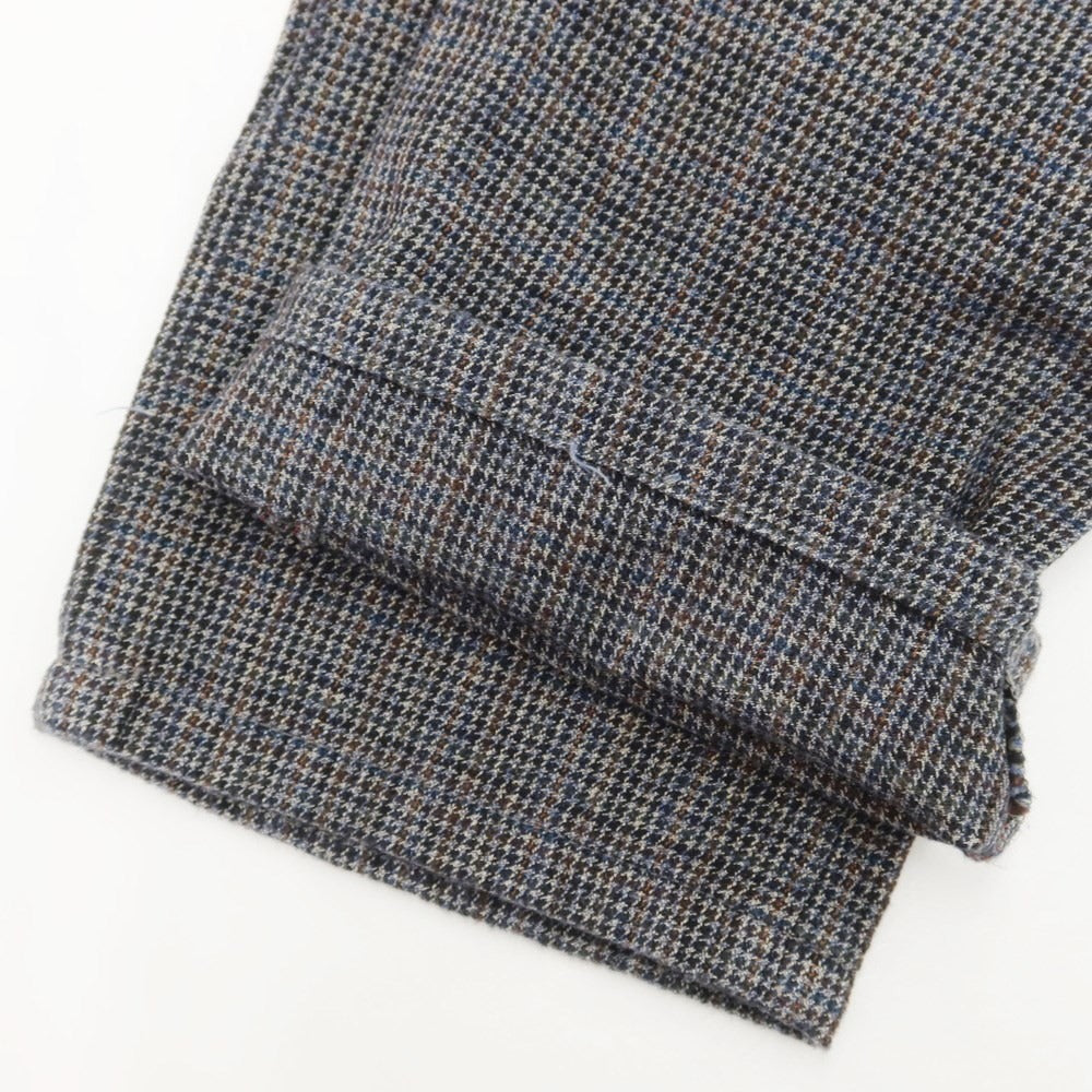 [Used] PT01 Cotton Check Casual Slacks Pants Blue [Size 36] [BLU] [S/S] [Condition Rank B] ​​[Men&