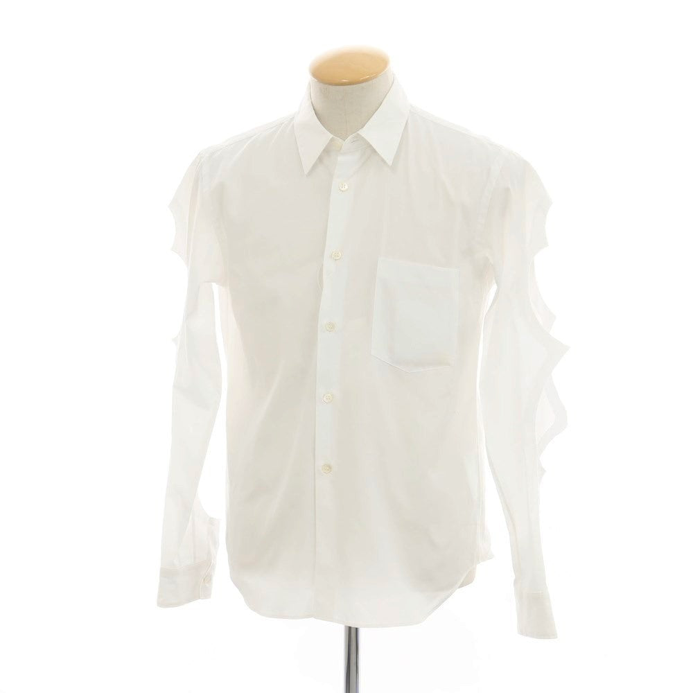 [Used] [Unused] COMME des GARCONS HOMME PLUS Spring/Summer 2022 Cotton Casual Shirt White [XS] [Condition Rank S] [Men&