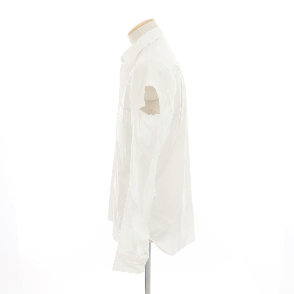 【中古】【未使用】コムデギャルソンオムプリュス COMME des GARCONS HOMME PLUS 2022年春夏 コットン カジュアルシャツ ホワイト【 XS 】【 状態ランクS 】【 メンズ 】