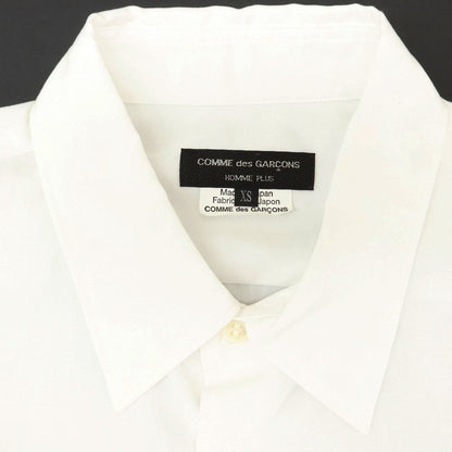 [Used] [Unused] COMME des GARCONS HOMME PLUS Spring/Summer 2022 Cotton Casual Shirt White [XS] [Condition Rank S] [Men&