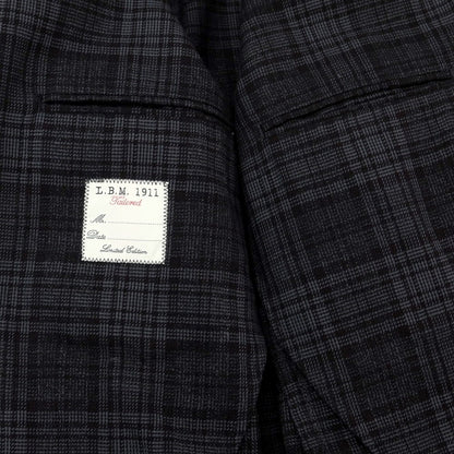 [Used] LBM1911 Cotton Wool Check Jacket Gray x Black [52] [Condition Rank B] ​​[Men&