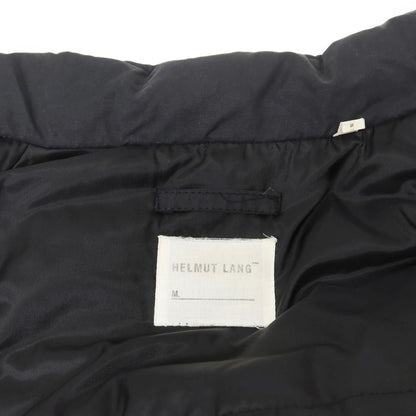 【中古】ヘルムートラング HELMUT LANG コットンナイロン スタンドカラー ダウンジャケット ブラック【 48 】【 状態ランクC 】【 メンズ 】