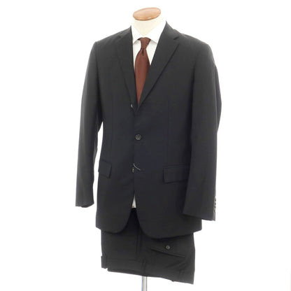 [Used] JIL SANDER Wool Mohair 3-Button Suit Black [46 Drop8] [Condition Rank D] [Men&