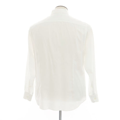 [Used] CORNELIANI horizontal collar dress shirt, white [41] [Condition rank C] [Men&