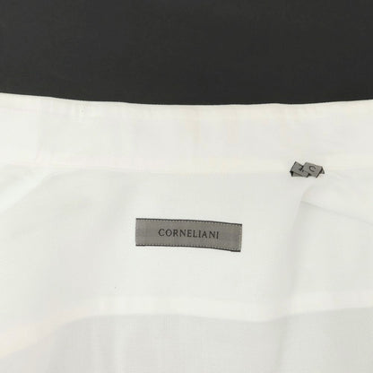 【中古】コルネリアーニ CORNELIANI ホリゾンタルカラー ドレスシャツ ホワイト【 41 】【 状態ランクC 】【 メンズ 】