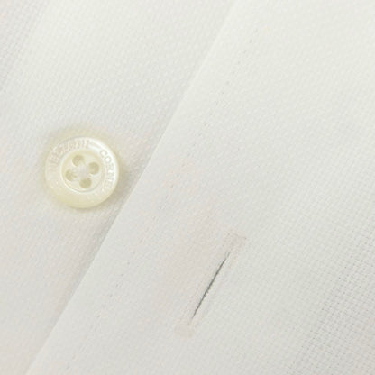 [Used] CORNELIANI horizontal collar dress shirt, white [41] [Condition rank C] [Men&