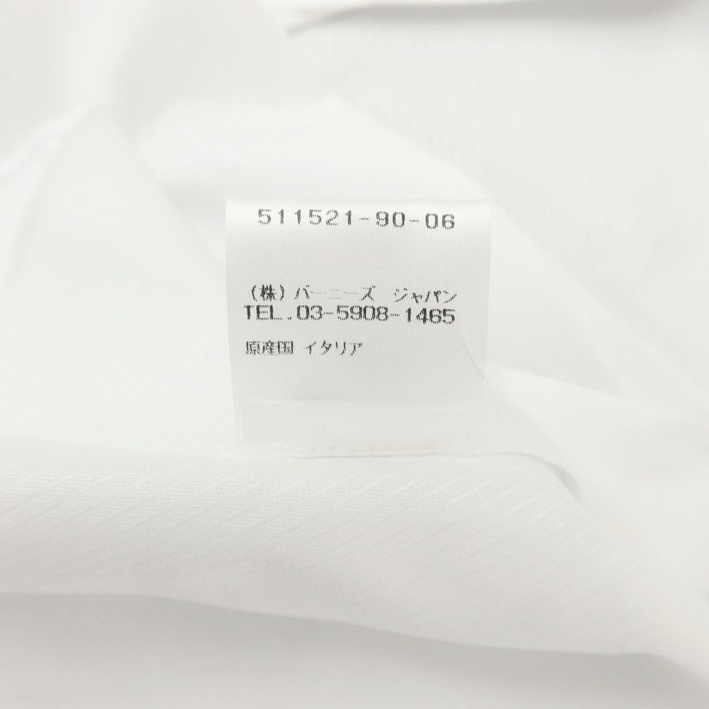 [Used] BARBA Twill Cotton Dress Shirt, Off-White [42] [Condition Rank B] ​​[Men&