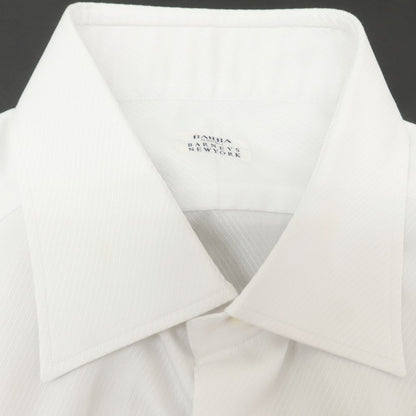 [Used] BARBA Twill Cotton Dress Shirt, Off-White [42] [Condition Rank B] ​​[Men&