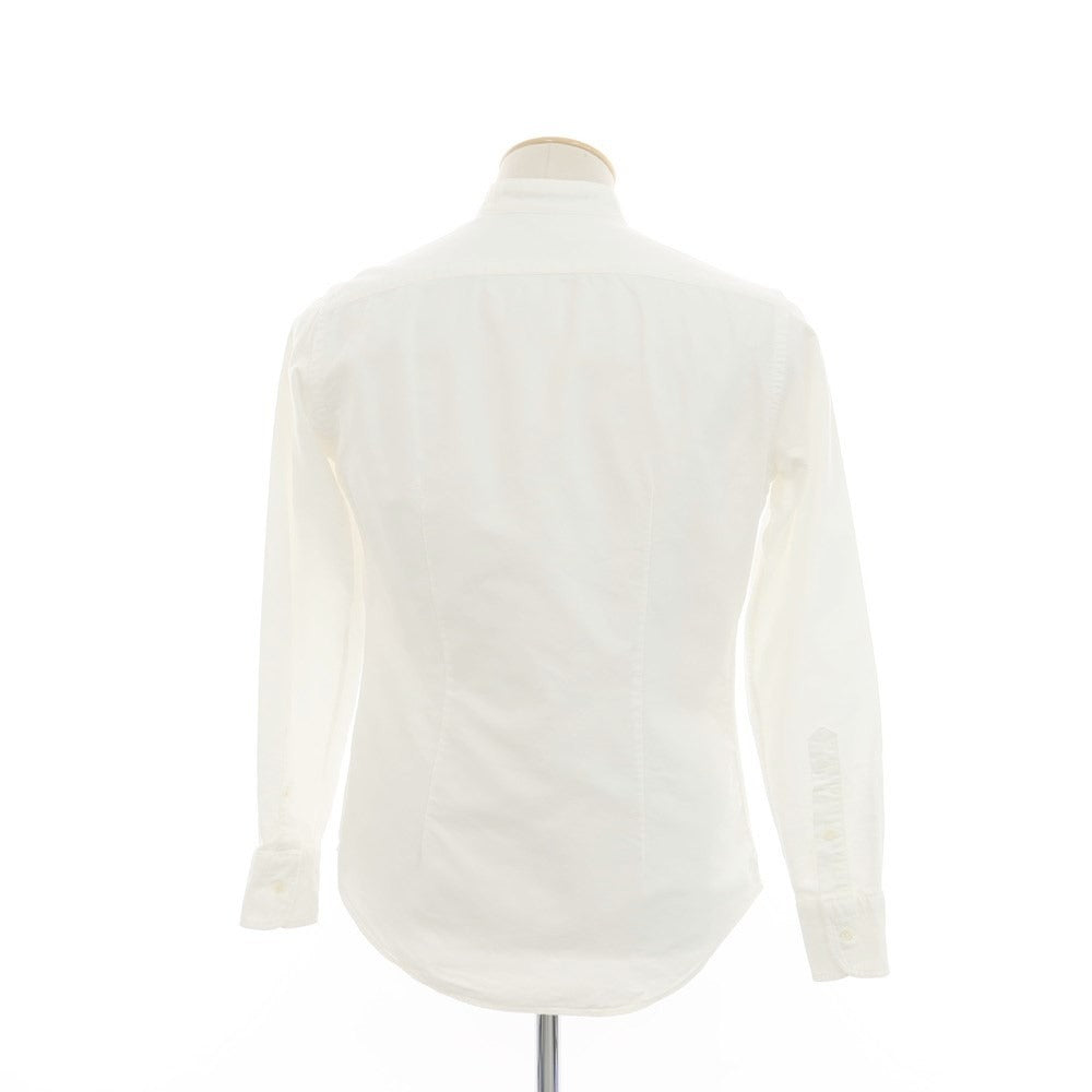 [Used] TOMORROWLAND Oxford band collar shirt, white [S] [Condition rank C] [Men&