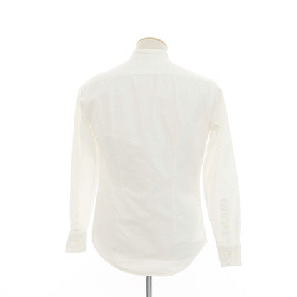 [Used] TOMORROWLAND Oxford band collar shirt, white [S] [Condition rank C] [Men&