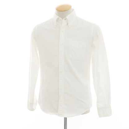 [Used] UNITED ARROWS Oxford button-down shirt, white [S] [Condition rank B] ​​[Men&