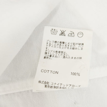 [Used] UNITED ARROWS Oxford button-down shirt, white [S] [Condition rank B] ​​[Men&