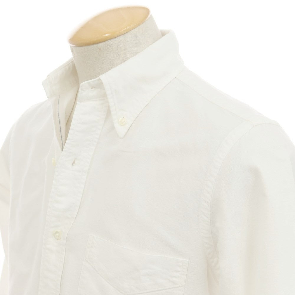 [Used] SHIPS Oxford Cotton Button-Down Shirt White [S] [Condition Rank B] ​​[Men&