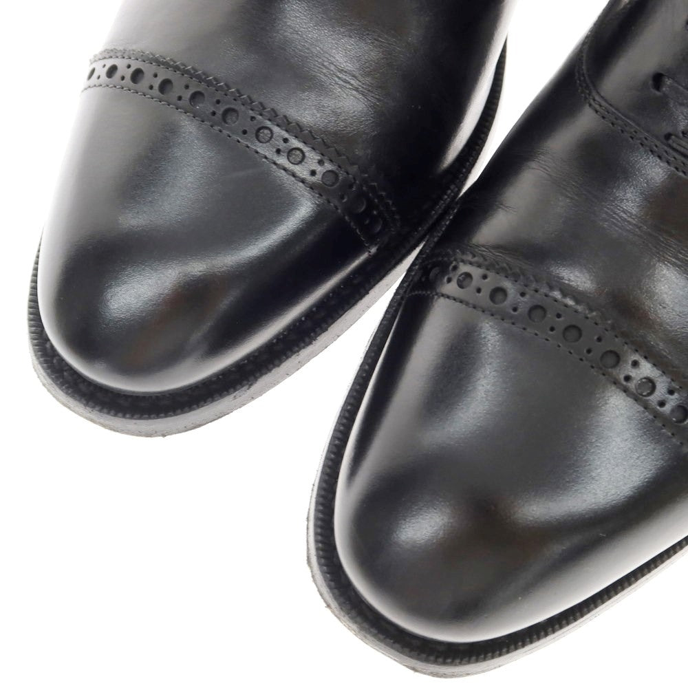 [Used] Berwick Straight Tip Dress Shoes Black [5 1/2] [Condition Rank B] ​​[Men&