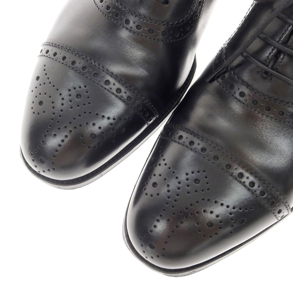 [Used] Herring Shoes EDWARD2 Semi-brogue Dress Shoes Black [6 F] [Condition Rank B] ​​[Men&