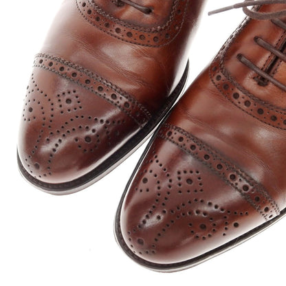 [Used] Herring Shoes EDWARD2 Semi-brogue Dress Shoes Brown [6 F] [Condition Rank C] [Men&