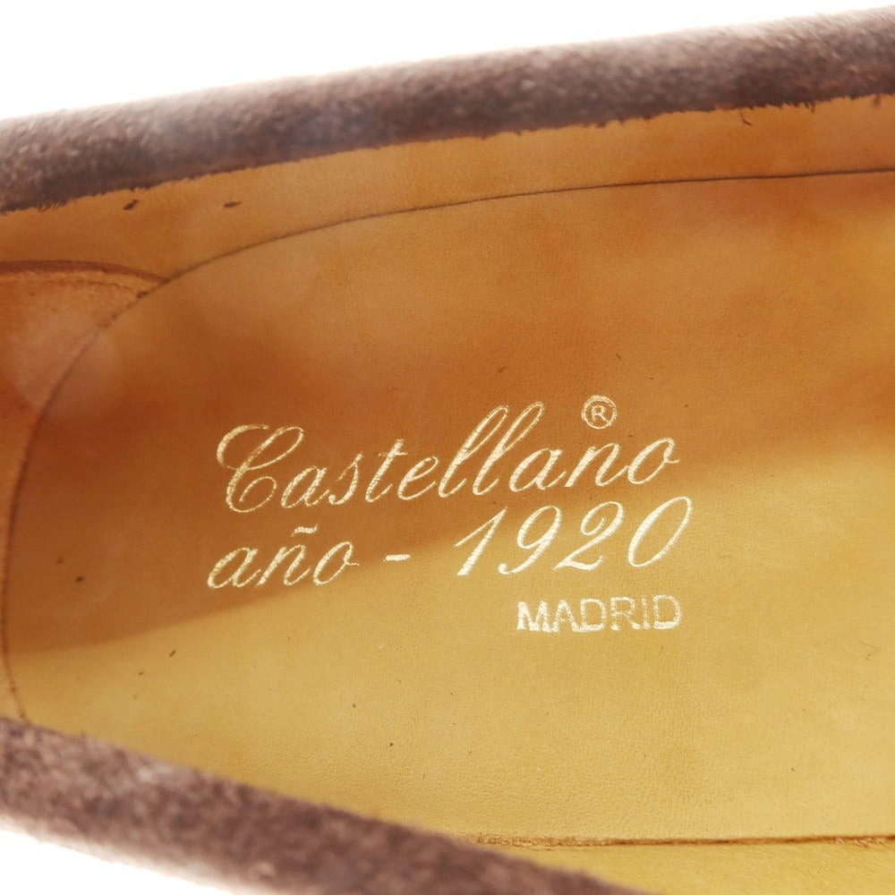 [Used] [Unused] CASTELLANO Suede Coin Loafers Brown [39] [Condition Rank S] [Men&