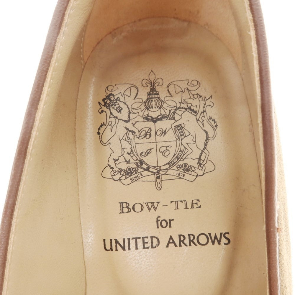 [Used] [Unused] Bowtie BOW-TIE UNITED ARROWS Special Order Suede Tassel Loafers Olive x Brown [6] [Condition Rank S] [Men&