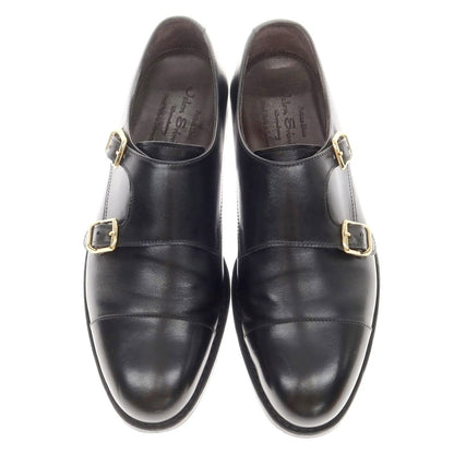 [Used] JALAN SRIWIJAYA EDWARD Double Monk Dress Shoes Black [6] [Condition Rank B] ​​[Men&