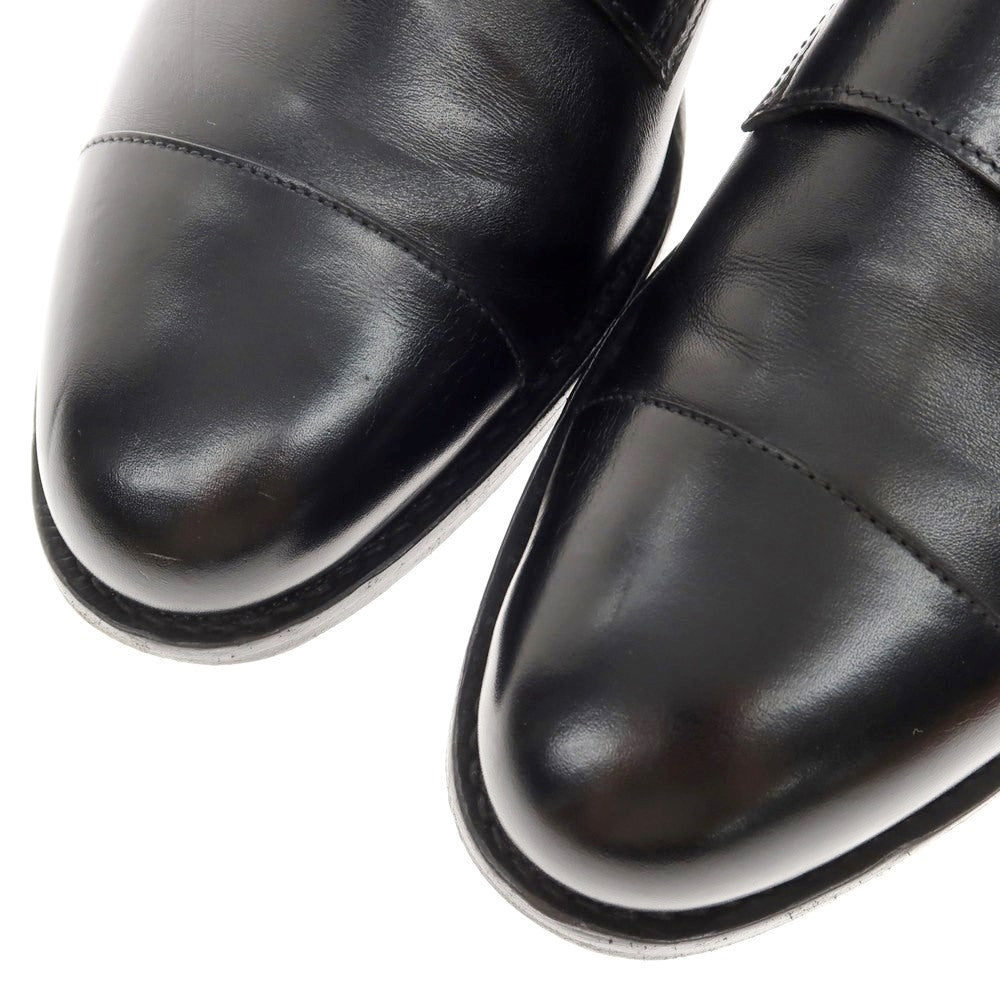 [Used] JALAN SRIWIJAYA EDWARD Double Monk Dress Shoes Black [6] [Condition Rank B] ​​[Men&