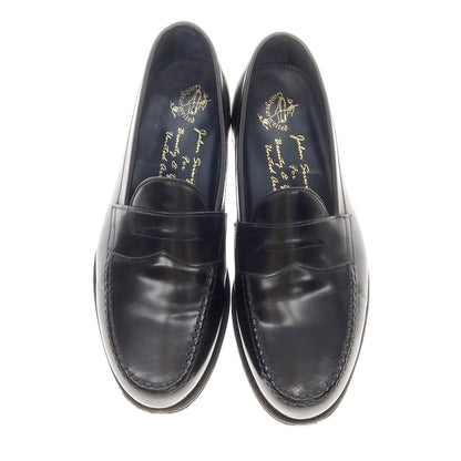 [Used] Jalan Sriwijaya BEAUTY &amp;amp; YOUTH special order glass leather coin loafers black [5.5] [Condition rank B] ​​[Men&