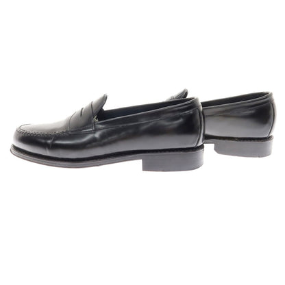 [Used] Jalan Sriwijaya BEAUTY &amp;amp; YOUTH special order glass leather coin loafers black [5.5] [Condition rank B] ​​[Men&