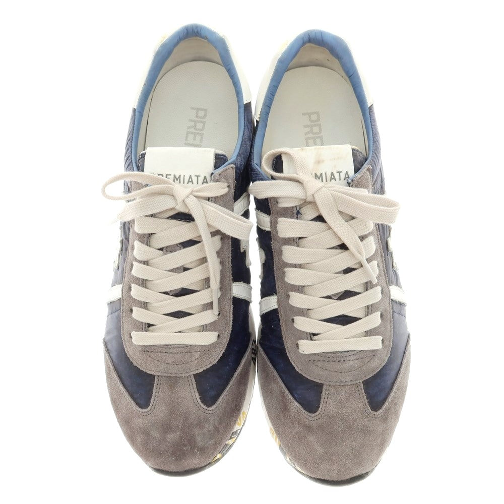 【中古】プレミアータ PREMIATA LUCY スニーカー ネイビーxグレー【 39 】【 状態ランクB 】【 メンズ 】