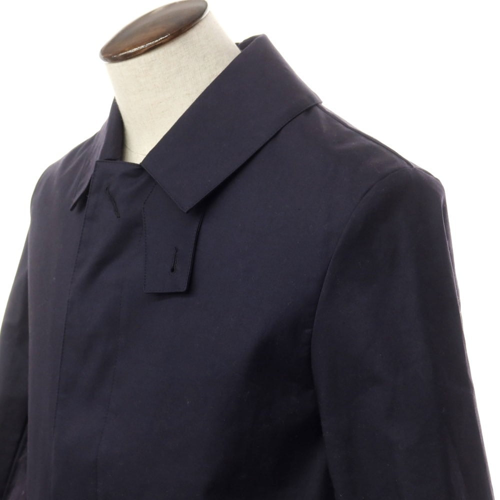 [Used] Mackintosh Cotton Balmacaan Coat Navy [40] [Condition Rank B] [Men&