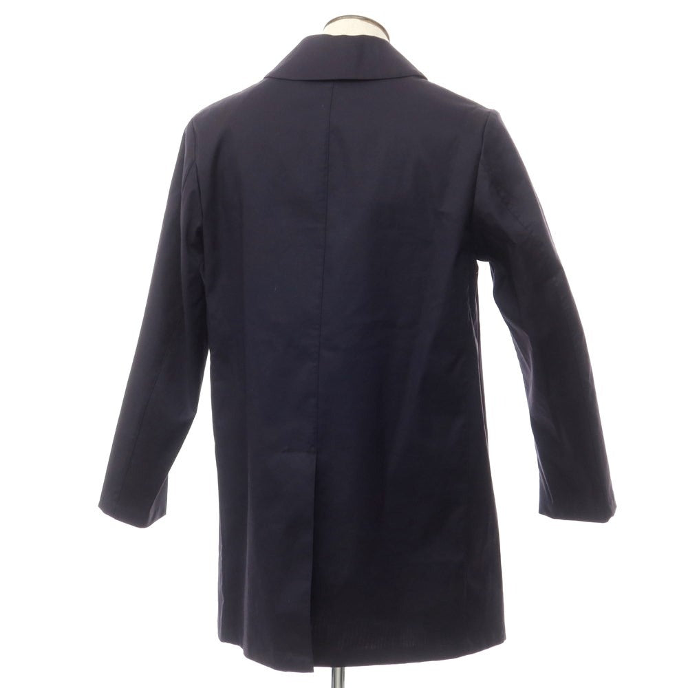 [Used] Mackintosh Cotton Balmacaan Coat Navy [40] [Condition Rank B] [Men&