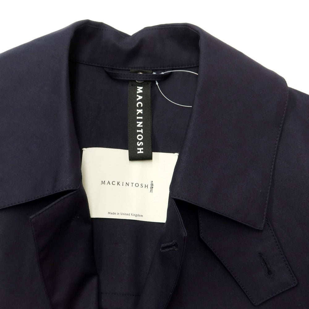 [Used] Mackintosh Cotton Balmacaan Coat Navy [40] [Condition Rank B] [Men&