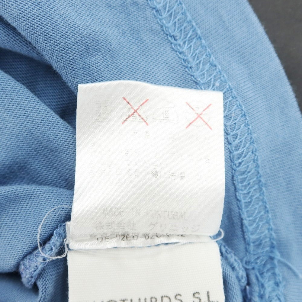 [Used] TWOTHIRDS Cotton Crew Neck Short Sleeve T-Shirt Blue [Size S] [BLU] [S/S] [Condition Rank C] [Men&