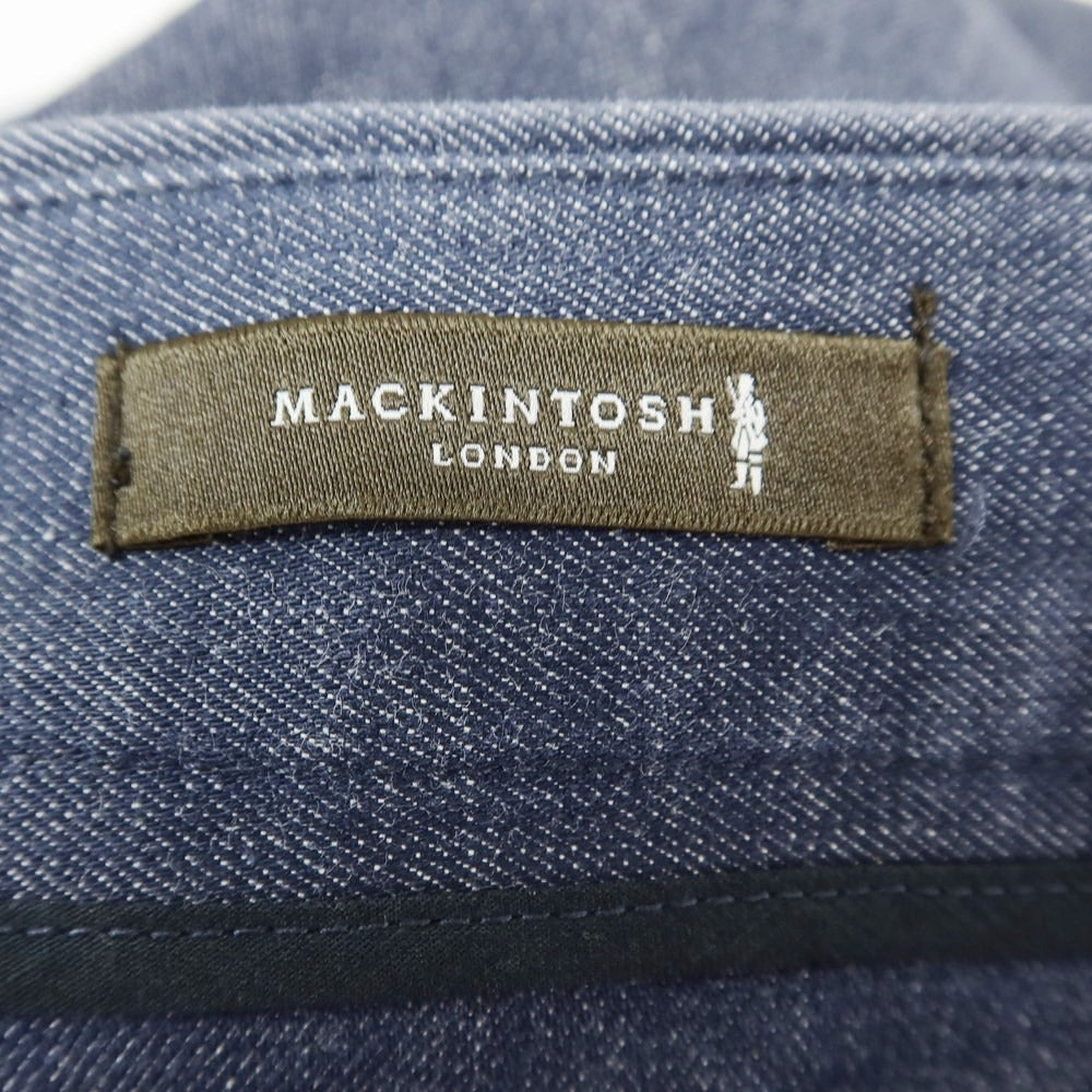 [Used] Mackintosh London Stretch Denim Slacks Pants Navy [36] [Condition Rank C] [Men&