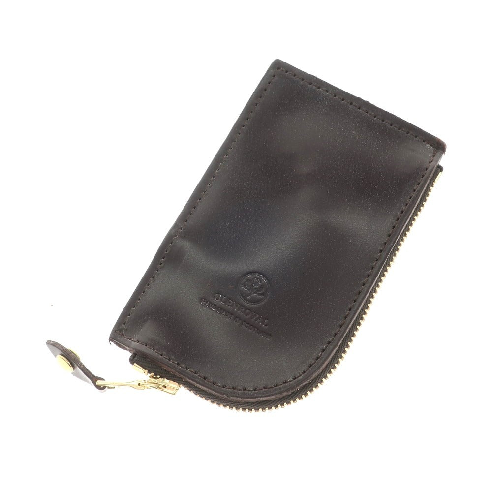 [Used] [Unused] GLENROYAL Bridle Leather Key Case Dark Brown [Condition Rank S] [Men&