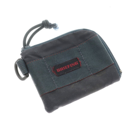 [Used] BRIEFING nylon pouch bi-fold wallet, navy [Condition: C] [Men&