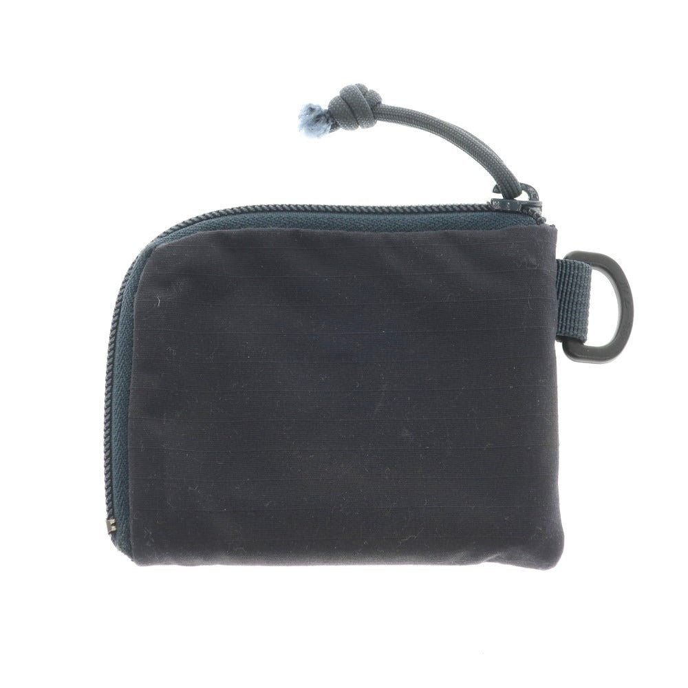 [Used] BRIEFING nylon pouch bi-fold wallet, navy [Condition: C] [Men&