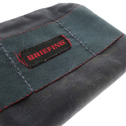 [Used] BRIEFING nylon pouch bi-fold wallet, navy [Condition: C] [Men&