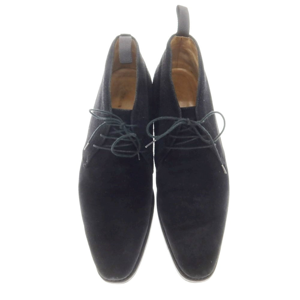 [Used] Rio Primero by MEERMIN Suede Chukka Boots Black [6.5] [Condition Rank C] [Men&