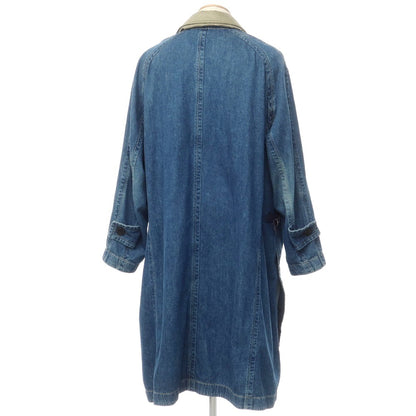 [Used] Sacai denim nylon switching long coat blue [1] [Condition rank C] [Men&